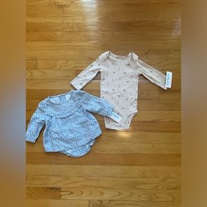 Carters Dress and onesie bundle